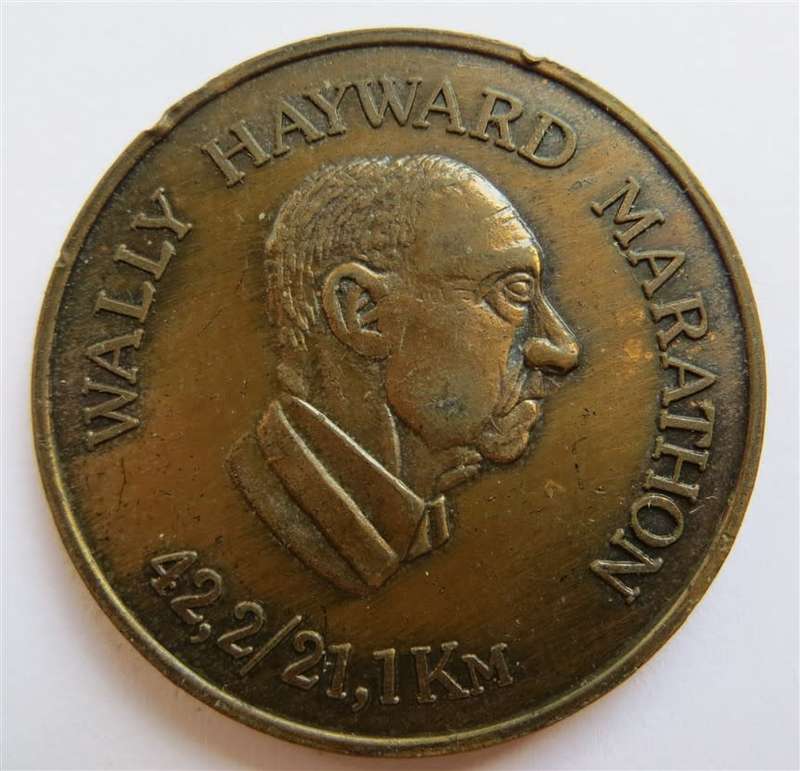 Wally Hayward Marathon Medallion