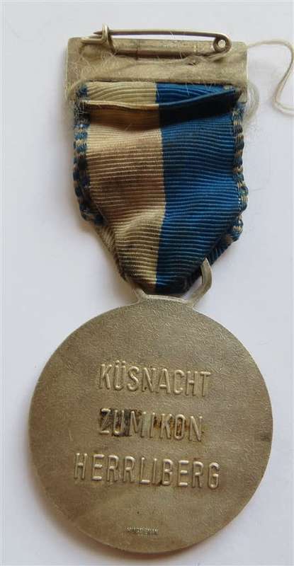 Zurcher Kantonal schutzen verein spezialstich Shooting medal