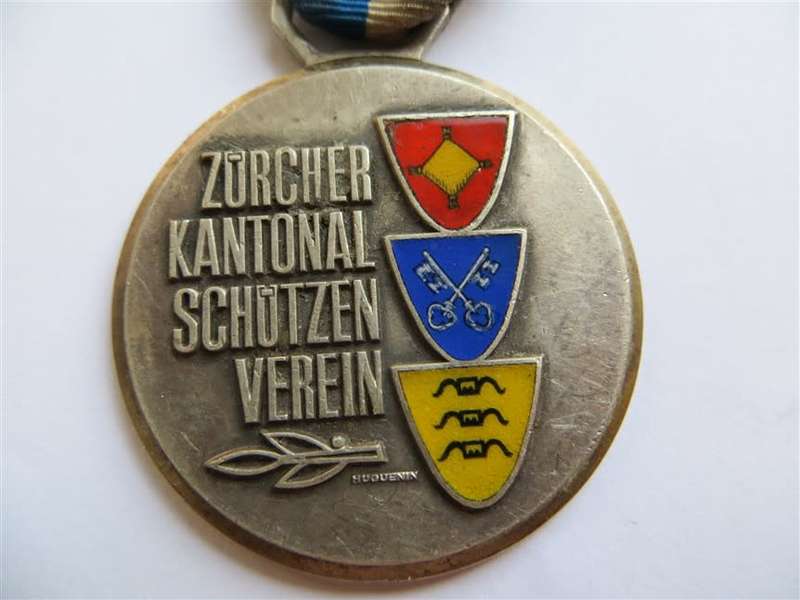 Zurcher Kantonal schutzen verein spezialstich Shooting medal