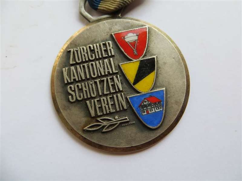 Zurcher Kantonal schutzen verein spezialstich Shooting medal