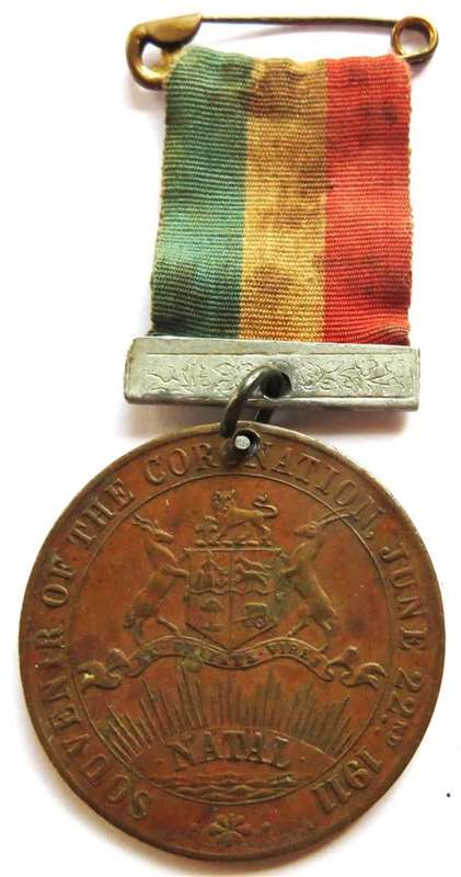 1911 Natal Coronation Medal