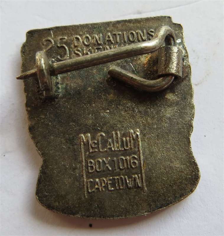 Vintage Humanitatis Causa Blood Donor Badge