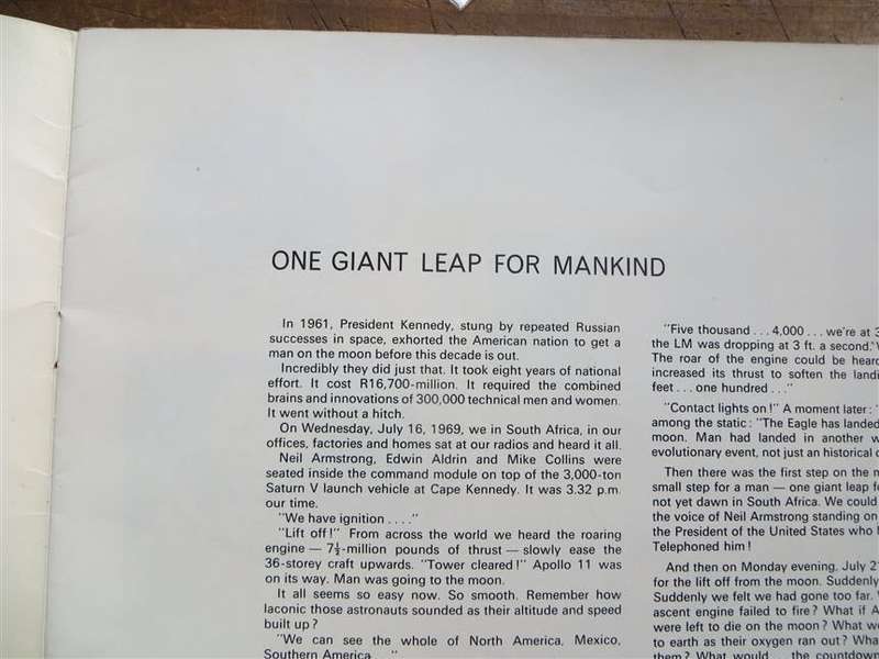 The Star - Man on the Moon Newspaper Insert Booklet