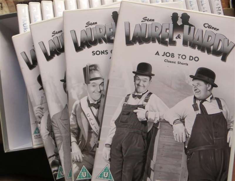 Laurel & Hardy Box Set - 21 x DVD`s - Great Condition Discs