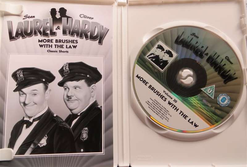 Laurel & Hardy Box Set - 21 x DVD`s - Great Condition Discs