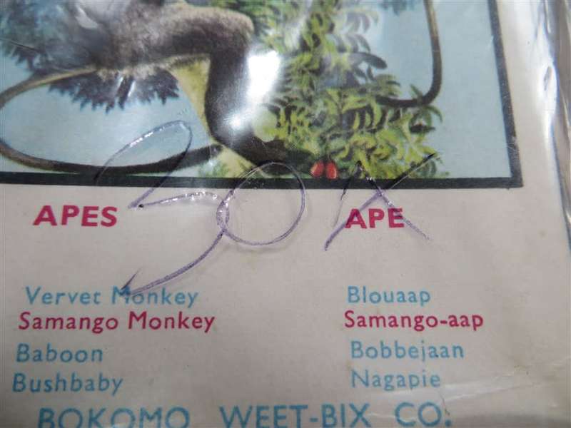 30 x Wildlife Weet Bix Collectors Cards
