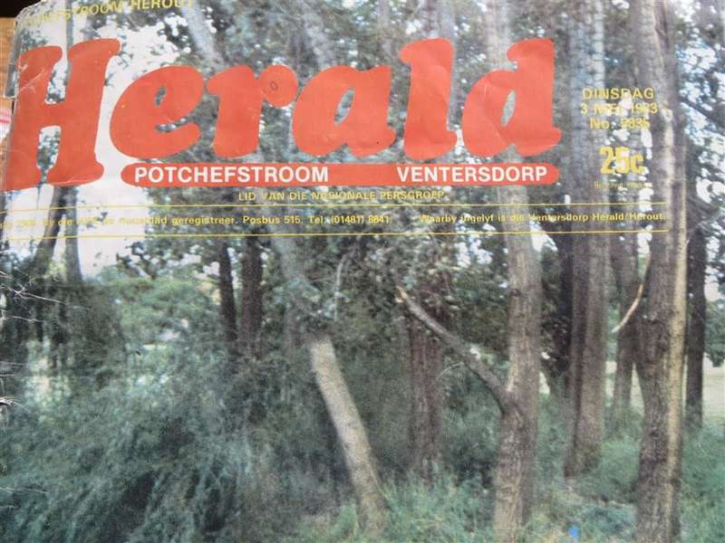 Potchefstroom Ventersdorp Herald - 75th Anniv. Edition 1983