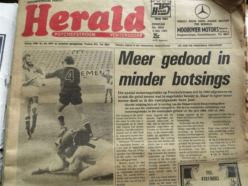 Potchefstroom Ventersdorp Herald - 75th Anniv. Edition 1983