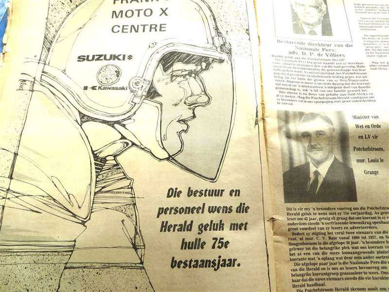 Potchefstroom Ventersdorp Herald - 75th Anniv. Edition 1983