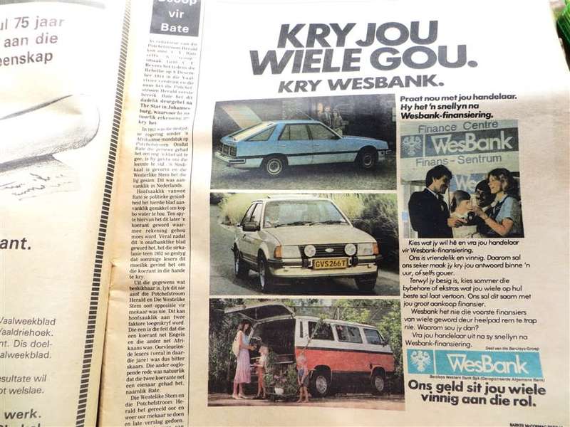 Potchefstroom Ventersdorp Herald - 75th Anniv. Edition 1983
