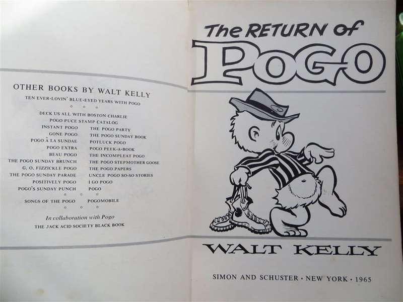 1963 The Return of Pogo Comic Book