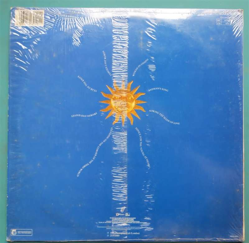 Vintage Vinyl LP - Tears for Fears - Seeds of Love VG/VG