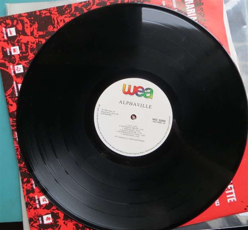 Vintage Vinyl LP - Alphaville - Afternoons in Eutopia - VG/VG+