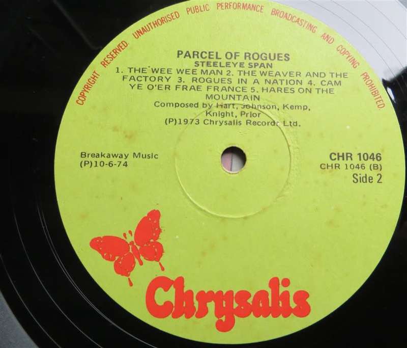 Vintage Vinyl LP - SteelEye Span  - VG/VG