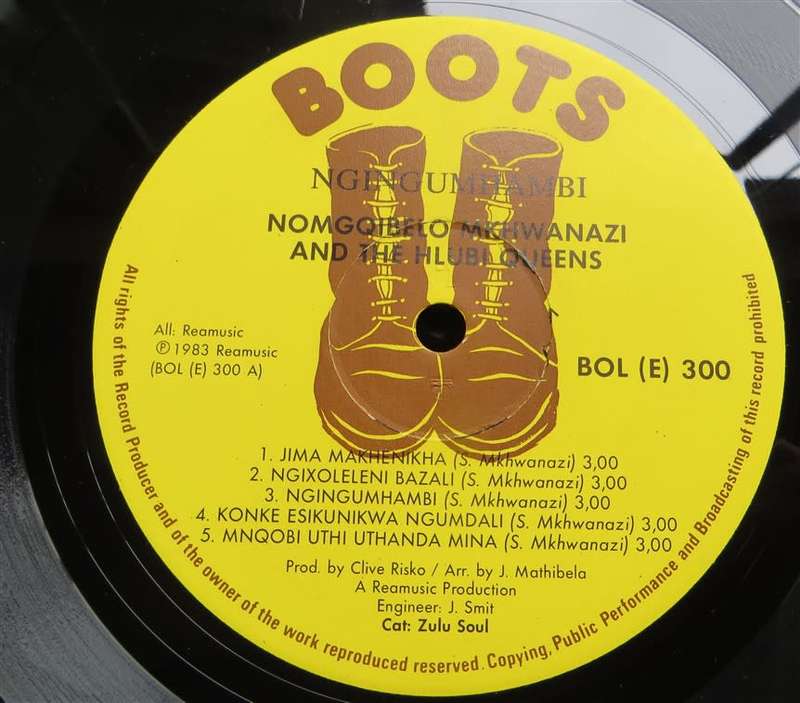 Ngingumhambi - Zulu Artist Vintage Vinyl LP - Boots Records Nomgqibelo Mkhwanazi & Hlubi Queens VG
