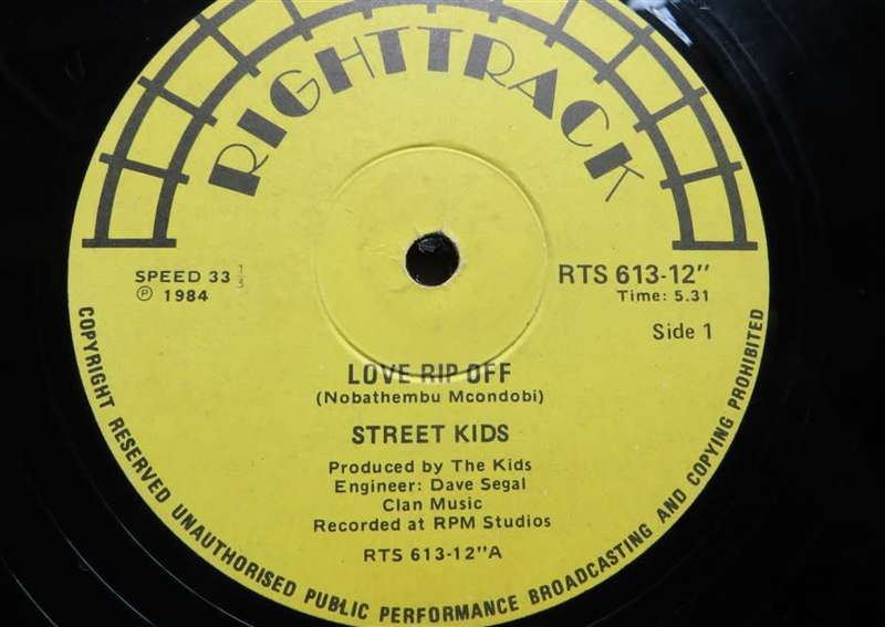 Vintage Vinyl Maxi - SA Street Kids - Love Rip Off G/G