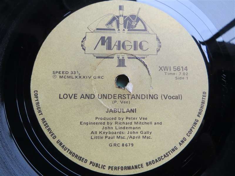 Vintage Vinyl Maxi - Jabulani - Love and Understanding  VG+/VG+