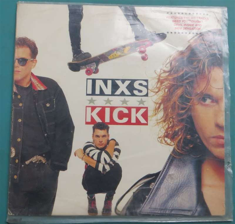 Vintage Vinyl LP - INXS - Kick - E/VG