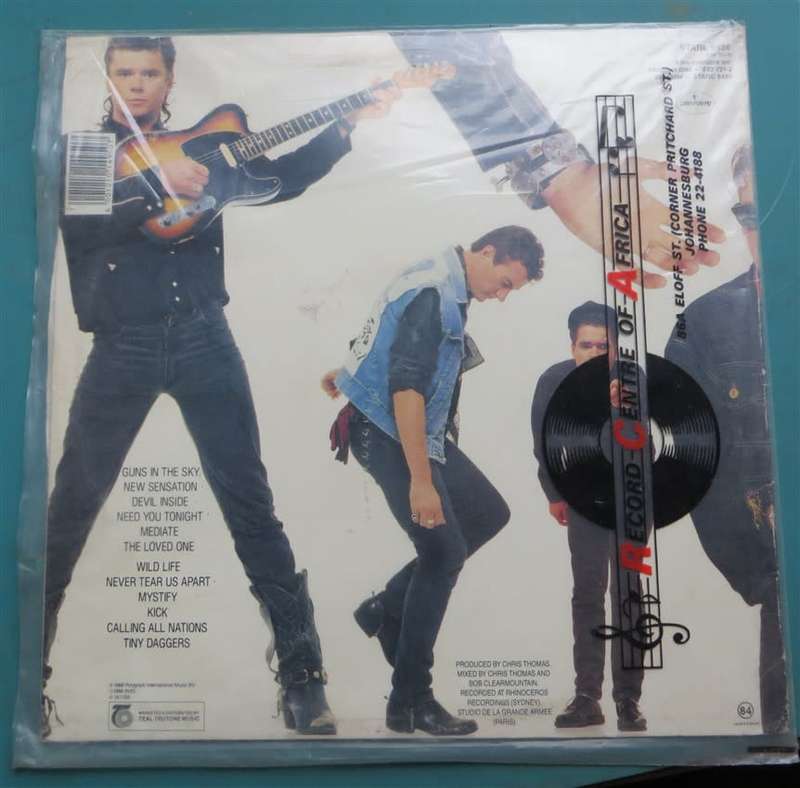Vintage Vinyl LP - INXS - Kick - E/VG