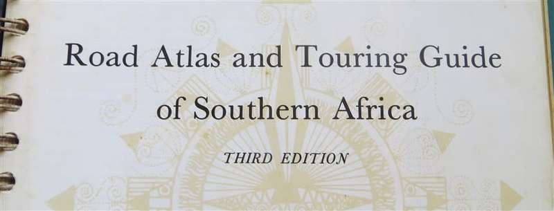 1969 AA Vintage Road Atlas & Touring Guide of South Africa 3rd Edition