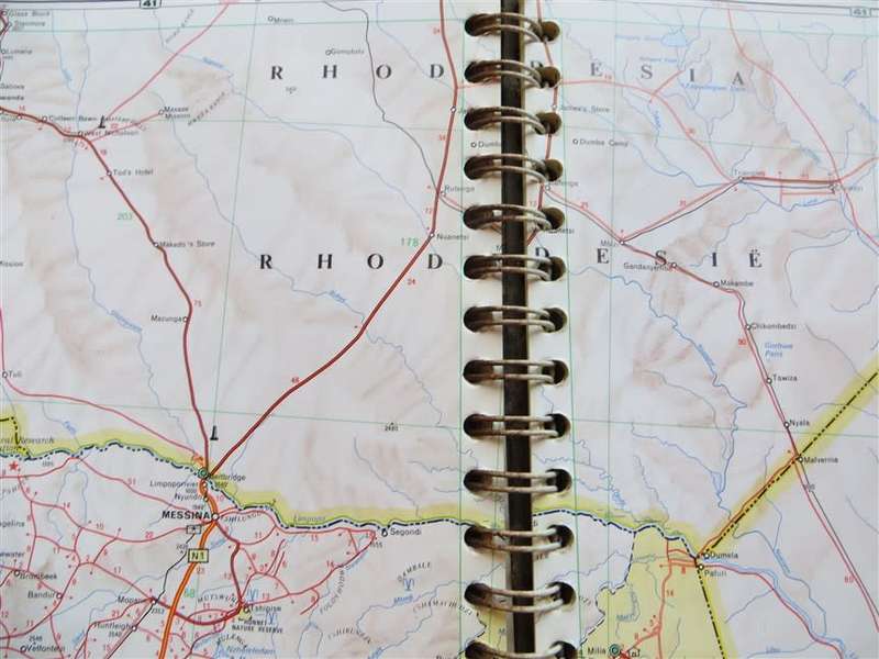1969 AA Vintage Road Atlas & Touring Guide of South Africa 3rd Edition