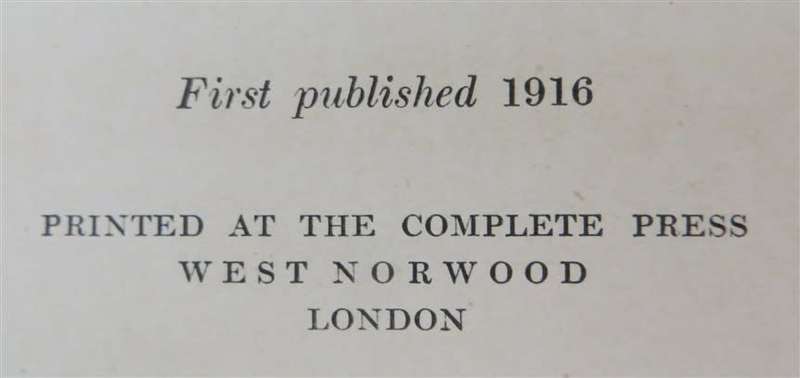 1916 Hunlikely WW1 Comic Book - w Heath Robinson  SCARCE 1st Edition