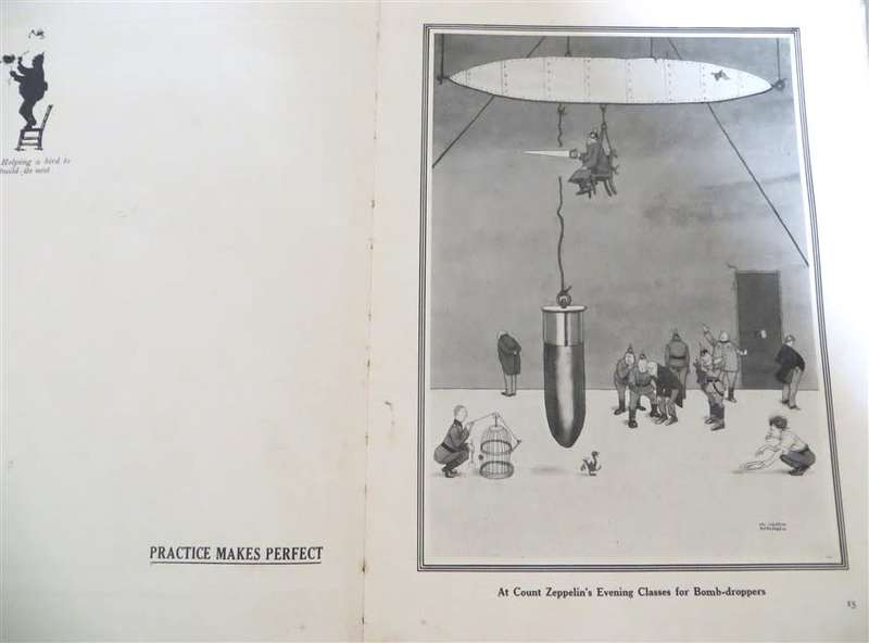 1916 Hunlikely WW1 Comic Book - w Heath Robinson  SCARCE 1st Edition