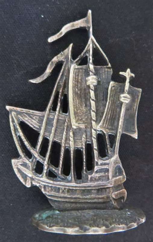 Miniature Old Ship unknown Metal
