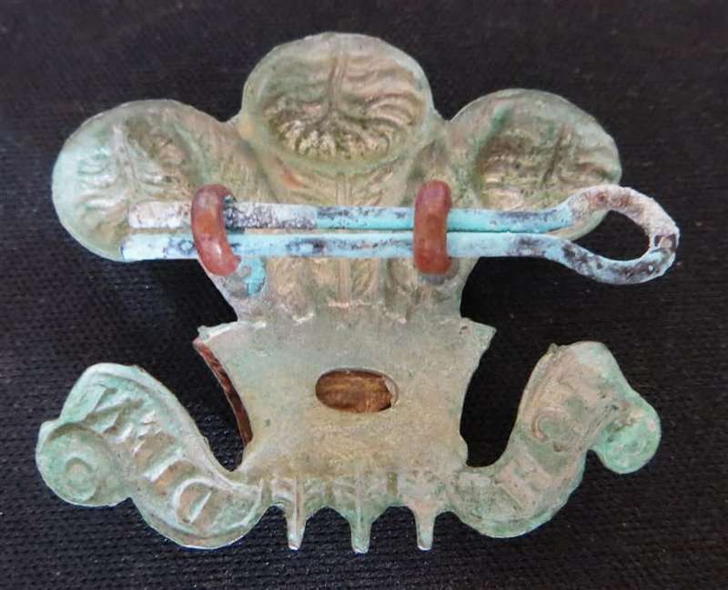 The Welsh Royal Regiment Bi-Metal Cap Badge