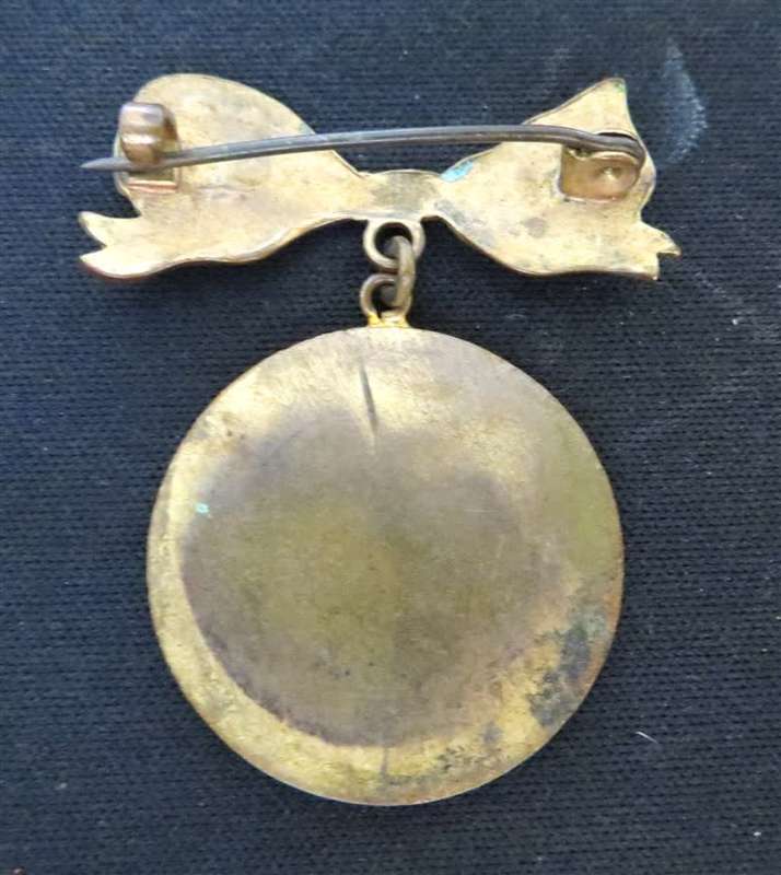 1940 The N.Z Centennial Exhibition Medallion Enamelled