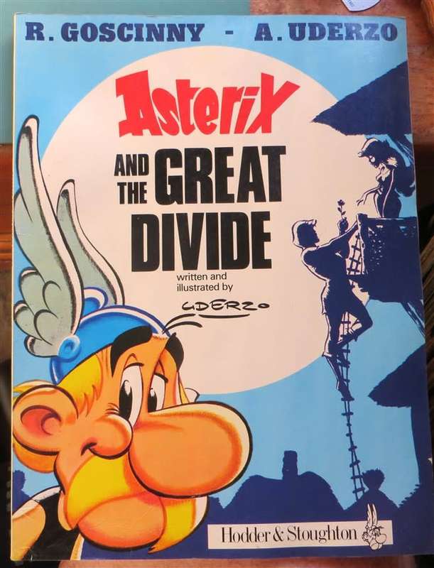 Asterix & the Great Divide - Goscinny & Uderzo - water damage