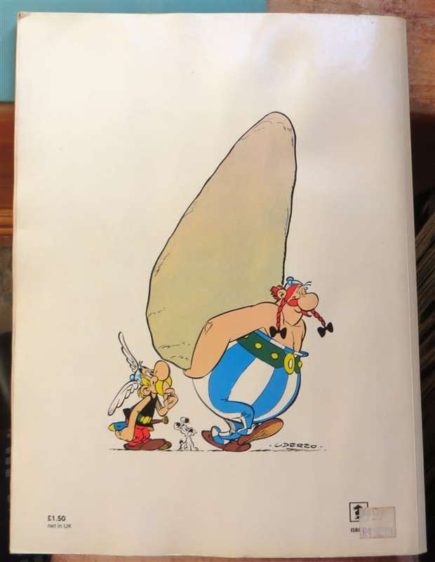 Asterix & the Great Divide - Goscinny & Uderzo - water damage