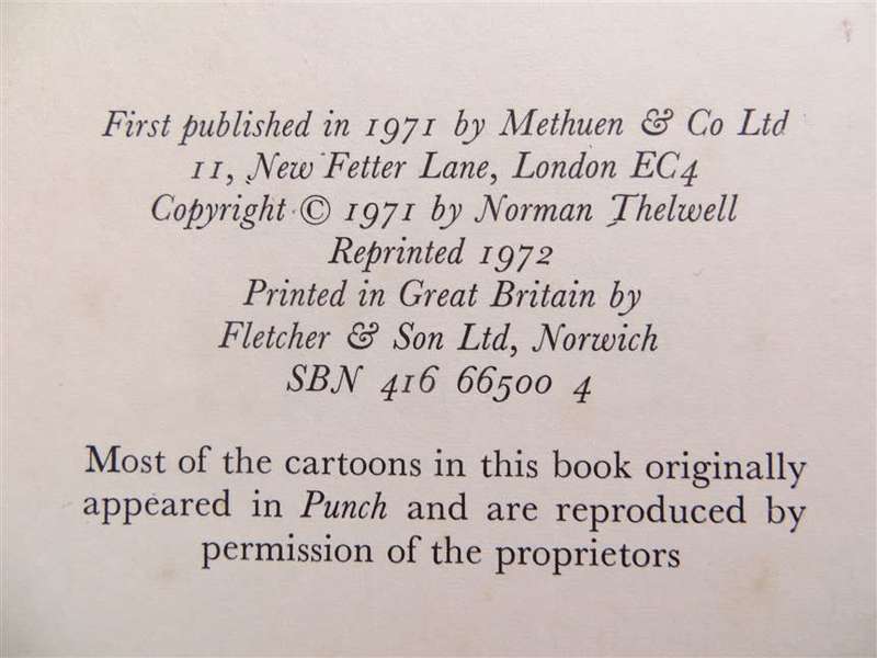 1972 The Effluent Society - Norman Thellwell - Methuen & Co. 50+ years & still true