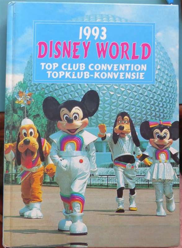 1993 Disneyworld programme - Old Mutual Top Club Hardcover
