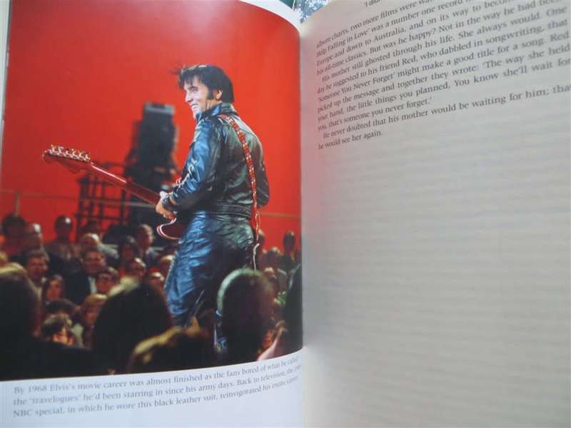 Being Elvis - Ray Connolly + Graceland Official Guide Book - loose page/s