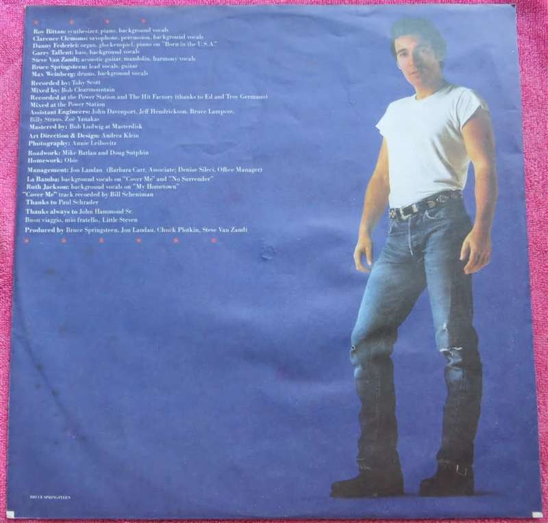 Vintage Vinyl LP - Bruce Springsteen - Born in the U.S.A - Cover VG+/Vinyl VG+
