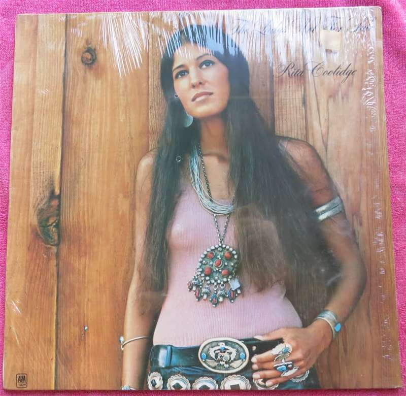 Vintage Vinyl LP - Rita Coolidge - A Lady's Not for Sale - Cover VG+/Vinyl VG