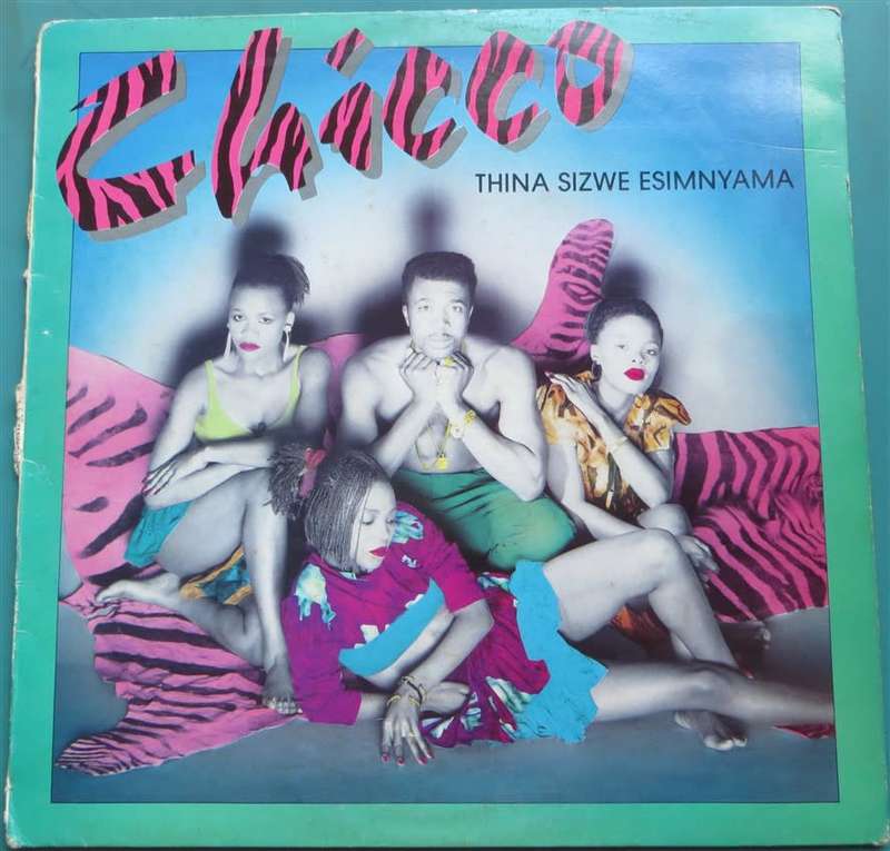 Vintage Vinyl LP - Chicco - Thina Sizwe Esimnyama - Cover VG/Vinyl VG