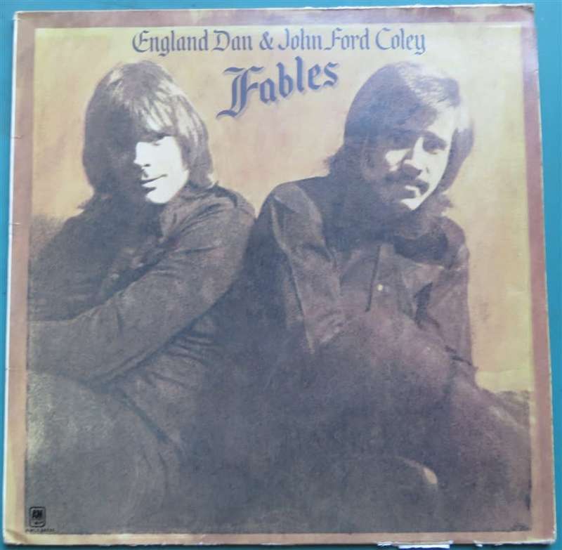Vintage Vinyl LP - Fables - Dan & Coley - Cover VG / Vinyl VG