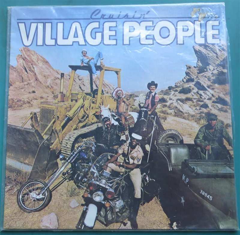 Vintage Vinyl LP - Village People - Cruisin - Cover VG+ / Vinyl VG