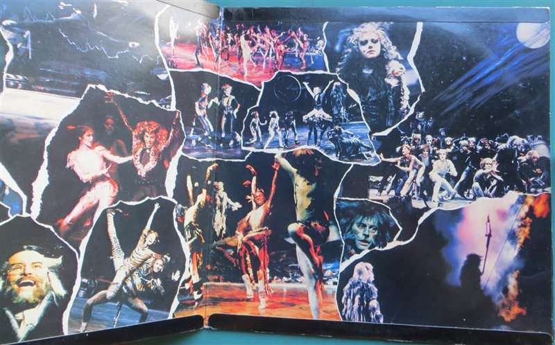 Vintage Vinyl LP - Cats - Andrew Lloyd Webber - Cover VG / Vinyl VG
