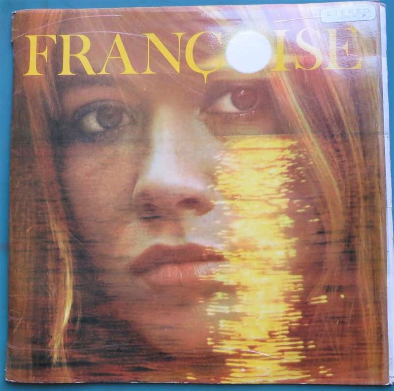 Vintage Vinyl LP - Francois Hardy - Cover VG / Vinyl VG+