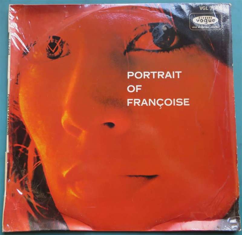Vintage Vinyl LP - Portrait of Francois Hardy - Cover VG / Vinyl VG+