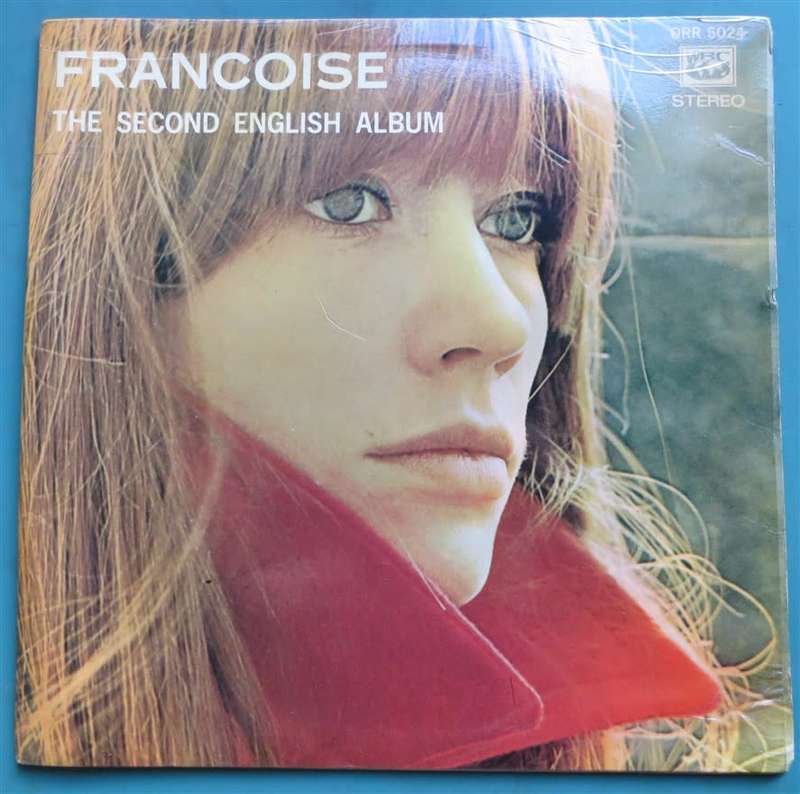 Vintage Vinyl LP - Francois Hardy - 2nd English Album Cover VG / Vinyl VG