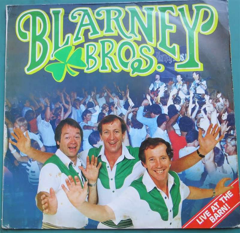 Vintage Vinyl LP - Blarney Brothers Live at the Barn - Cover VG+ / Vinyl VG