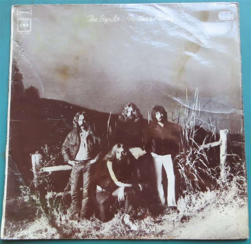 Vintage Vinyl LP - The Byrds - Farther Along - Cover VG- / Vinyl VG+