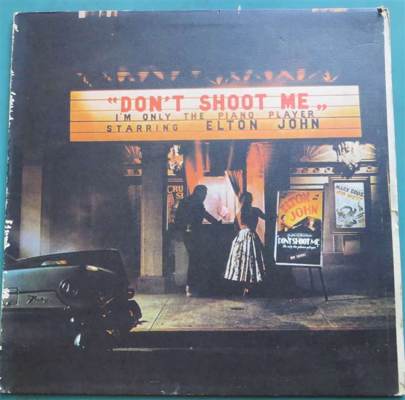 Vintage Vinyl LP - Elton John - Cover VG / Vinyl VG