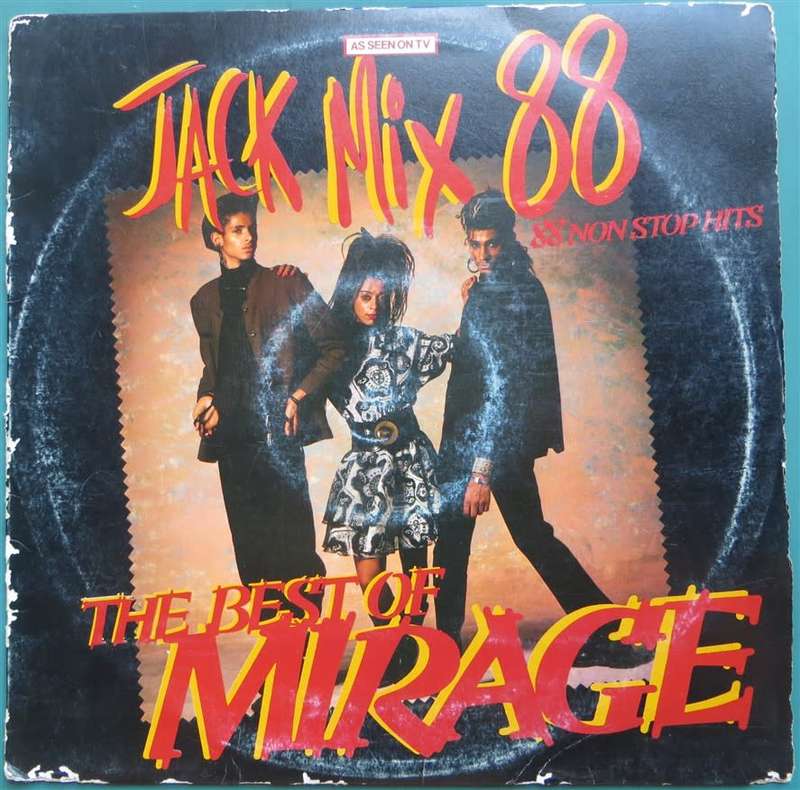 Vintage Vinyl LP - The Best of Mirage - Jack Mix 88 - Cover G+ / Vinyl VG+