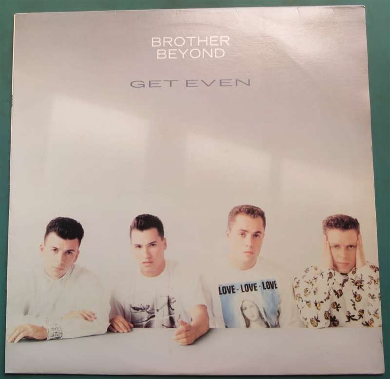 Vintage Vinyl LP - Brother Beyond - Get Even - Cover VG/ Vinyl VG+