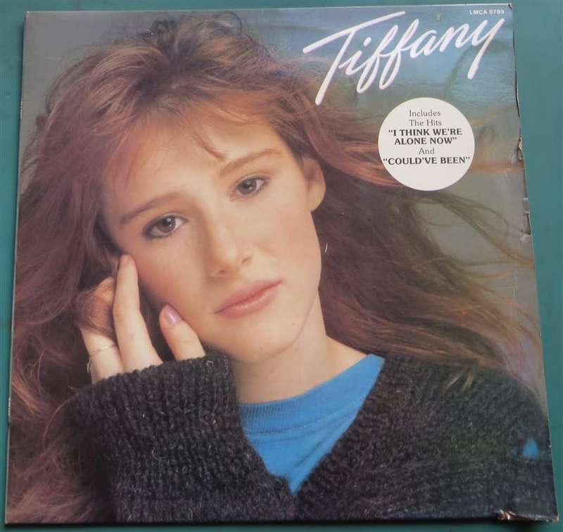 Vintage Vinyl LP - Tiffany - Promotion Copy - Cover VG/ Vinyl VG